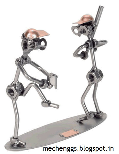 Nut and Bolt Sculpture- creative Mechanical Models