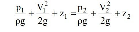 Bernoulli’s equation with Datum