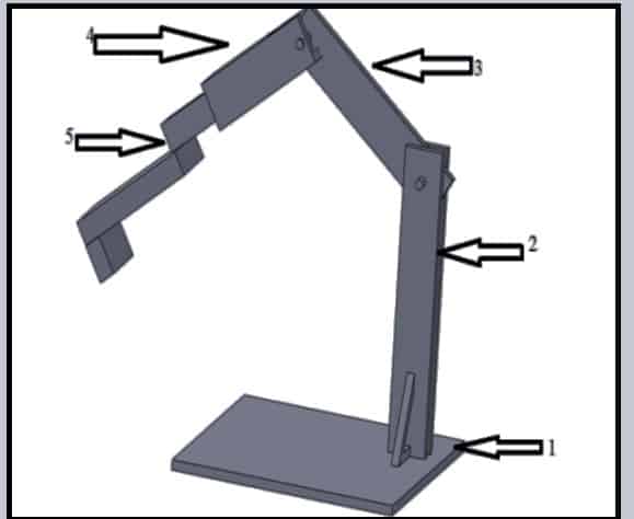 Catia Model Of Robotic arm