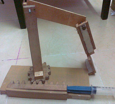 FLUID HYDRAULIC arm model
