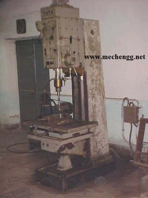 Column drilling machine