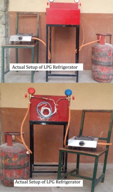 Performance Evolution of Domestic Refrigerator Using LPG Cylinder