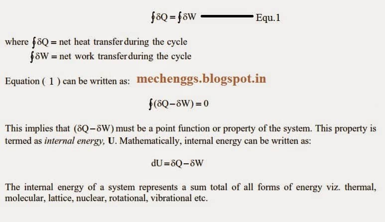 热力学第一定律