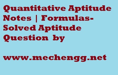 QualititativeAptitudenotesformulas ocvaptiturequestion