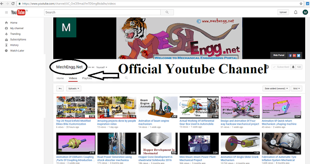 MechEngg。Youtube官方频道