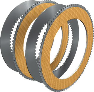 用于制造汽车离合器片的材料