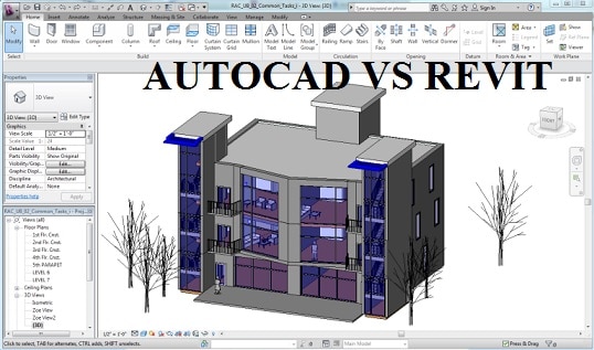 AUTOCAD VS REVIT