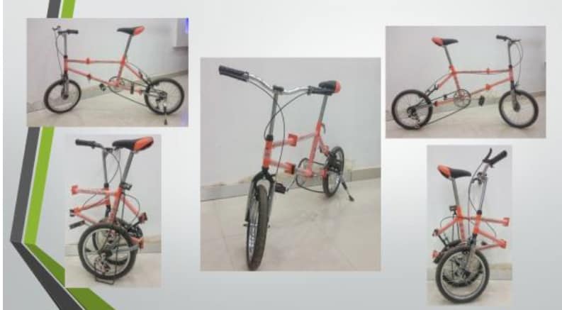 design and fabrication of foldable bike