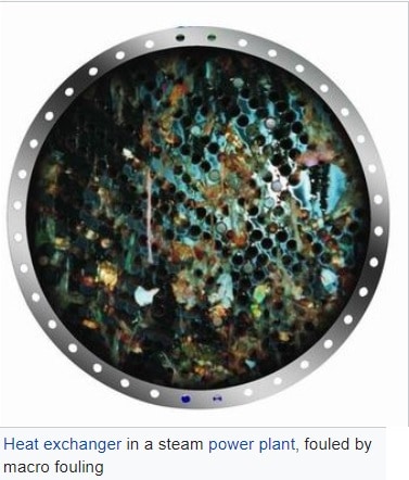 heat exchanger steam turbine fouled